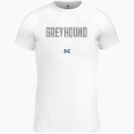 Moravian University Greyhounds <span class="pdp-name-mascot">Moravian University Greyhounds</span> BSN SPORTS Men's Short Sleeve Compression Top Front Thumbnail