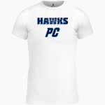 PRAIRIE CENTRAL HAWKS BSN SPORTS Men's Short Sleeve Compression Top Front Thumbnail