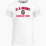 U. S. GRANT HIGH SCHOOL GENERALS BSN SPORTS Men's Short Sleeve Compression Top Front Thumbnail
