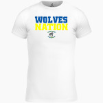 Timber Point Wolves <span class="pdp-name-mascot">Timber Point Wolves</span> BSN SPORTS Men's Short Sleeve Compression Top Front Thumbnail