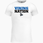 Winnebago Lutheran Vikings Online Store BSN SPORTS Men's Short Sleeve Compression Top Front Thumbnail