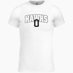 Oakwood Hawks <span class="pdp-name-mascot">Oakwood Hawks</span> BSN SPORTS Men's Short Sleeve Compression Top Front Thumbnail