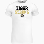 IRVING HIGH SCHOOL TIGERS <span class="pdp-name-mascot">IRVING TIGERS</span> BSN SPORTS Men's Short Sleeve Compression Top Front Thumbnail