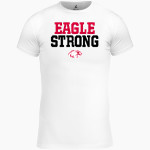 SANTIAM CHRISTIAN HIGH SCHOOL EAGLES BSN SPORTS Men's Short Sleeve Compression Top Front Thumbnail