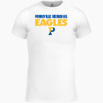 PENNSVILLE MEMORIAL HIGH SCHOOL EAGLES <span class="pdp-name-mascot">PENNSVILLE MEMORIAL EAGLES</span> BSN SPORTS Men's Short Sleeve Compression Top Front Thumbnail