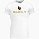 St. FRANCIS HIGH SCHOOL GOLDEN KNIGHTS <span class="pdp-name-mascot">SAINT FRANCIS GOLDEN KNIGHTS</span> BSN SPORTS Men's Short Sleeve Compression Top Front Thumbnail