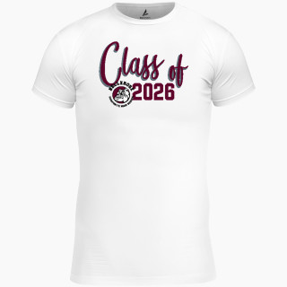 BSN SPORTS Men's Short Sleeve Compression Top