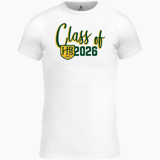 BSN SPORTS Men's Short Sleeve Compression Top