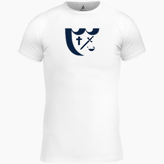 BSN SPORTS Men's Short Sleeve Compression Top