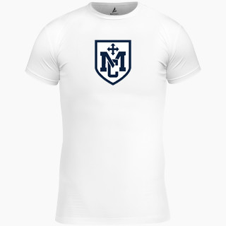 BSN SPORTS Men's Short Sleeve Compression Top