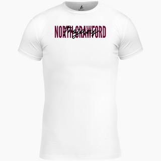 BSN SPORTS Men's Short Sleeve Compression Top