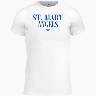 BSN SPORTS Men's Short Sleeve Compression Top