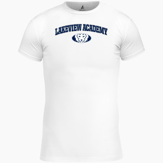 BSN SPORTS Men's Short Sleeve Compression Top