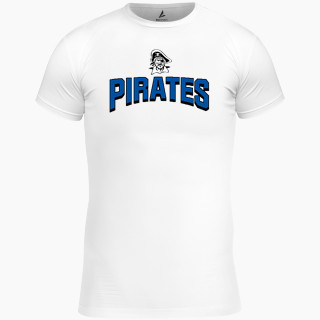 BSN SPORTS Men's Short Sleeve Compression Top