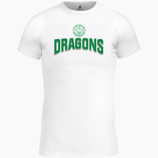 BSN SPORTS Men's Short Sleeve Compression Top