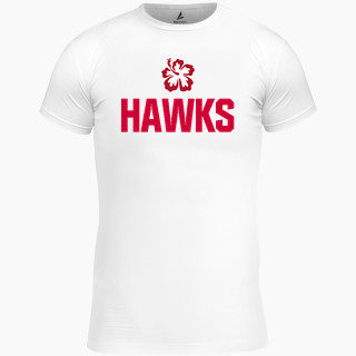 BSN SPORTS Men's Short Sleeve Compression Top