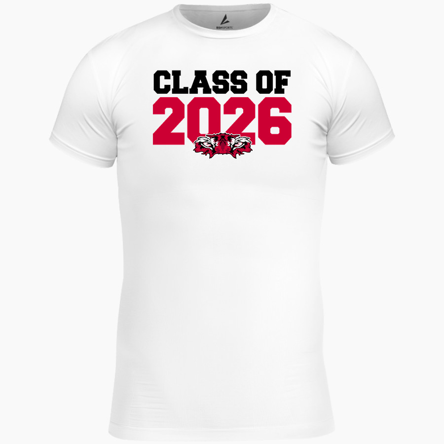 GROOM HIGH SCHOOL TIGERS <span class="pdp-name-mascot">GROOM TIGERS</span> BSN SPORTS Men's Short Sleeve Compression Top