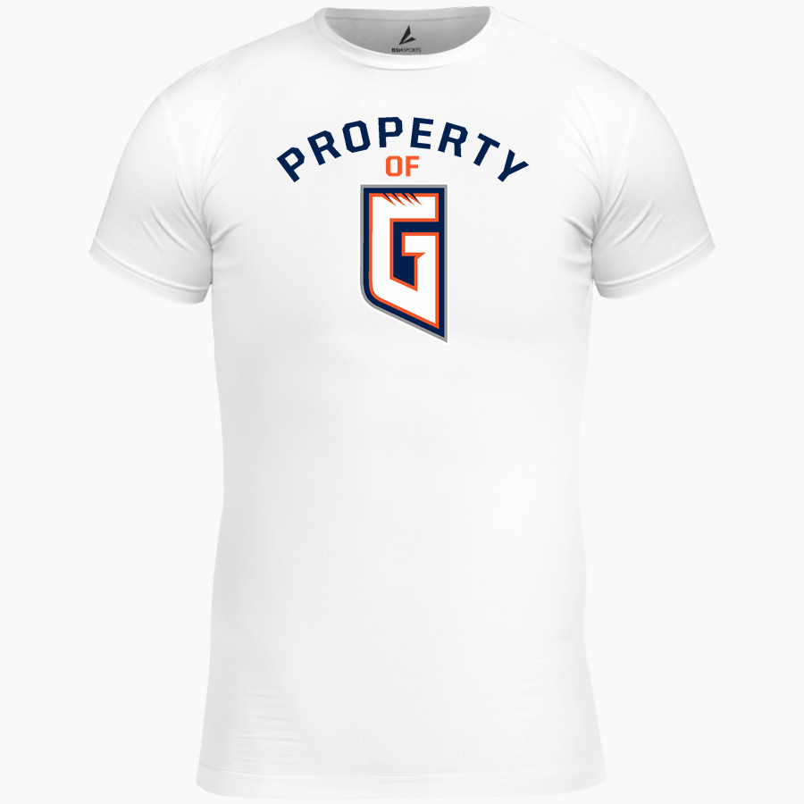Glenn Grizzlies <span class="pdp-name-mascot">Tom Glenn Grizzlies</span> BSN SPORTS Men's Short Sleeve Compression Top