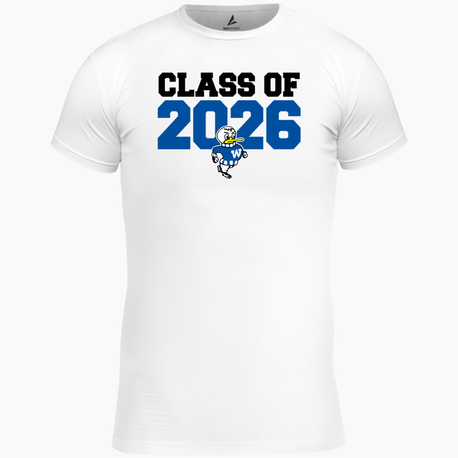 WATERTOWN HIGH SCHOOL GOSLINGS BSN SPORTS Men's Short Sleeve Compression Top