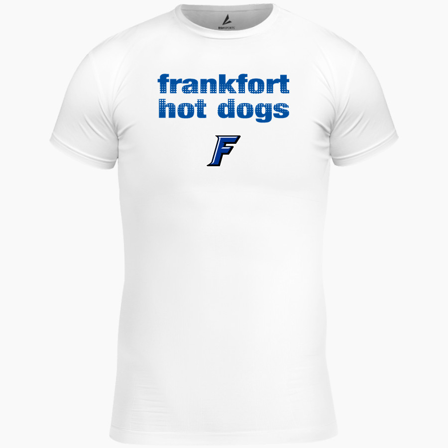 Frankfort Hot Dogs <span class="pdp-name-mascot">Frankfort Hot Dogs</span> BSN SPORTS Men's Short Sleeve Compression Top