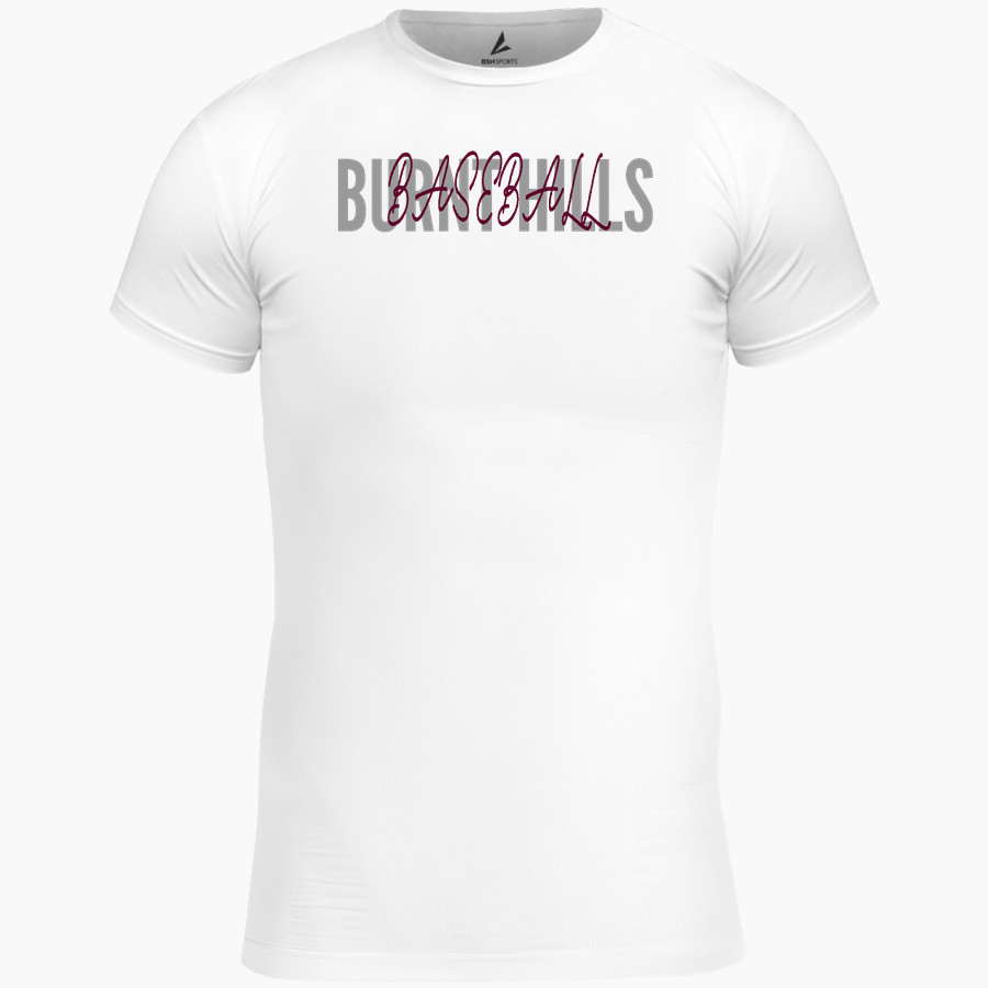 Burnt Hills-Ballston Lake <span class="pdp-name-mascot">Burnt Hills Spartans</span> BSN SPORTS Men's Short Sleeve Compression Top