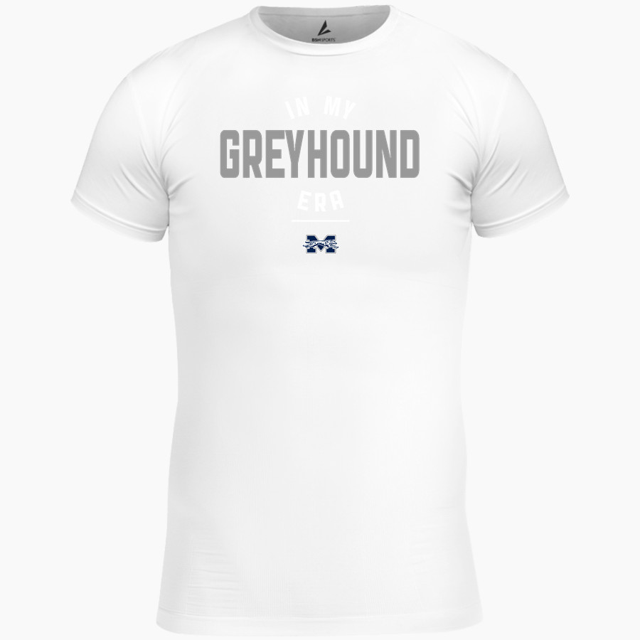 Moravian University Greyhounds <span class="pdp-name-mascot">Moravian University Greyhounds</span> BSN SPORTS Men's Short Sleeve Compression Top