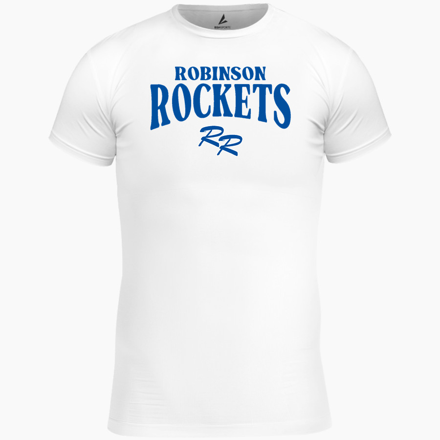 ROBINSON HIGH SCHOOL ROCKETS <span class="pdp-name-mascot">ROBINSON ROCKETS</span> BSN SPORTS Men's Short Sleeve Compression Top