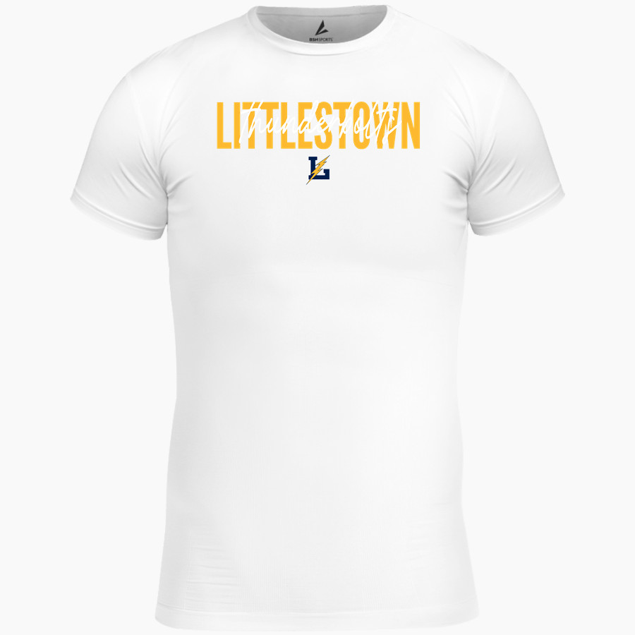 LITTLESTOWN HIGH SCHOOL THUNDERBOLTS <span class="pdp-name-mascot">LITTLESTOWN THUNDERBOLTS</span> BSN SPORTS Men's Short Sleeve Compression Top