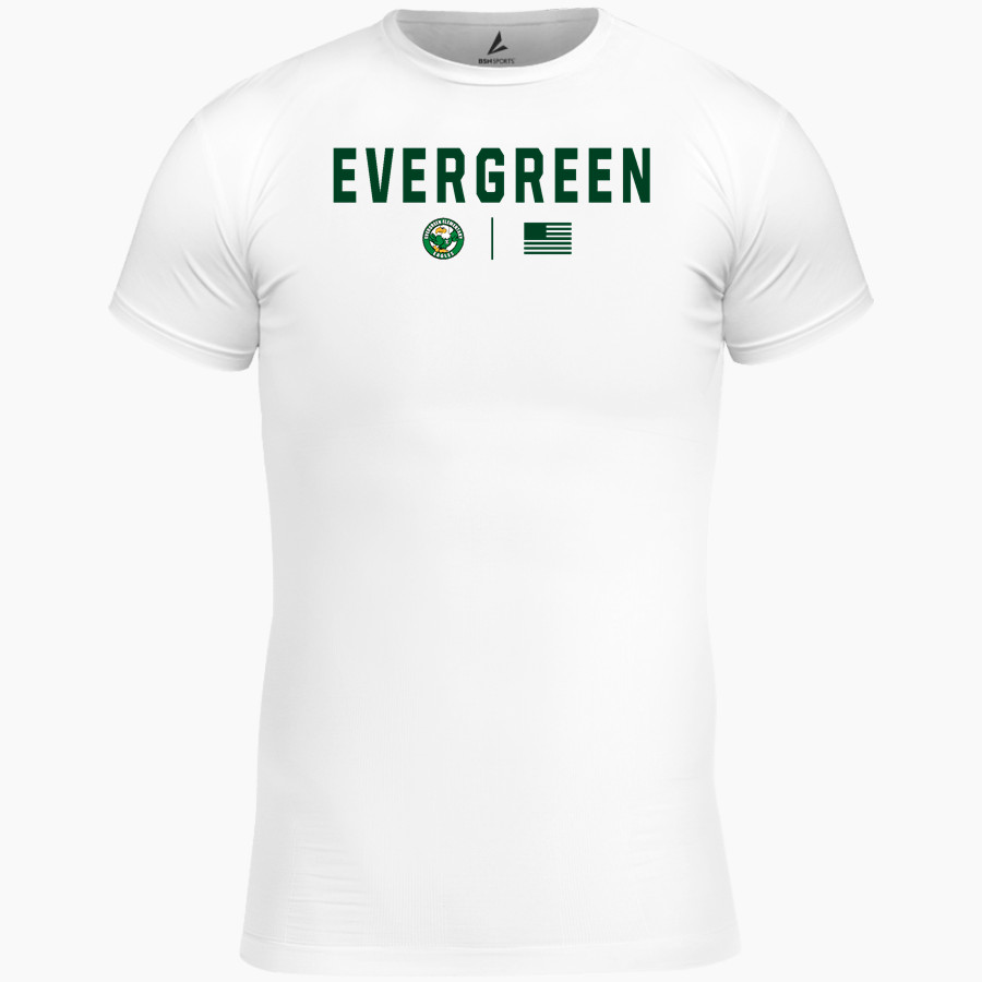 Evergreen Eagles <span class="pdp-name-mascot">Evergreen Elementary Eagles</span> BSN SPORTS Men's Short Sleeve Compression Top