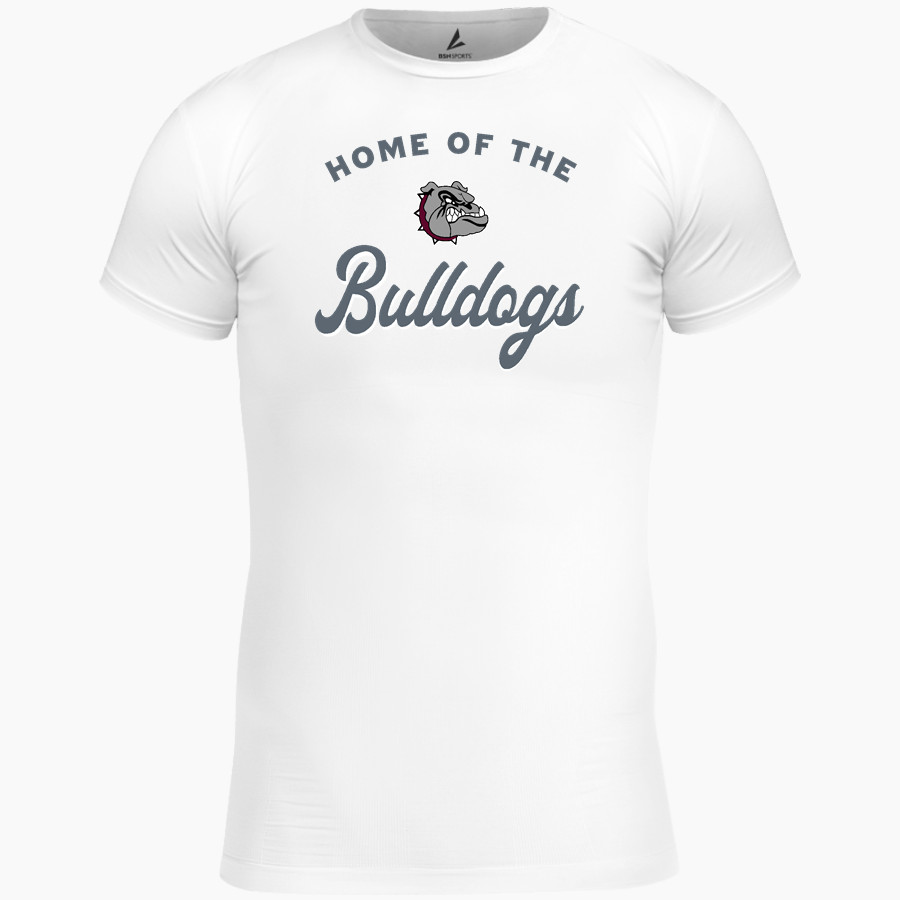 EDMOND MEMORIAL HIGH SCHOOL BULLDOGS <span class="pdp-name-mascot">EDMOND MEMORIAL BULLDOGS</span> BSN SPORTS Men's Short Sleeve Compression Top
