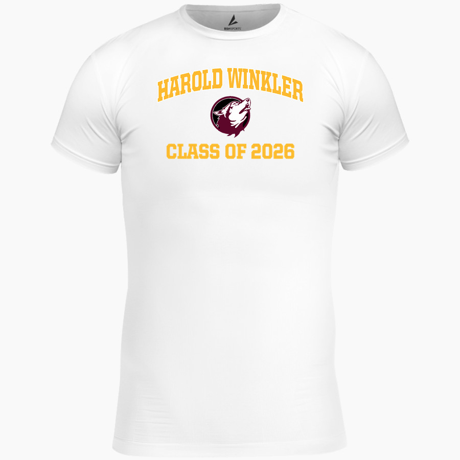 Harold Winkler Wolves <span class="pdp-name-mascot">Harold Winkler Wolves</span> BSN SPORTS Men's Short Sleeve Compression Top