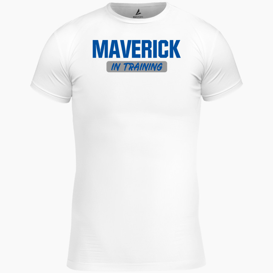 Andrada Mavericks Online Store BSN SPORTS Men's Short Sleeve Compression Top