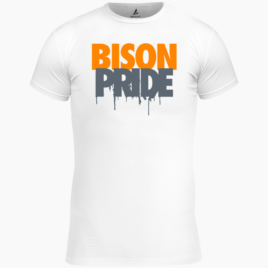 Flatirons Bison <span class="pdp-name-mascot">Flatirons Bison</span> BSN SPORTS Men's Short Sleeve Compression Top