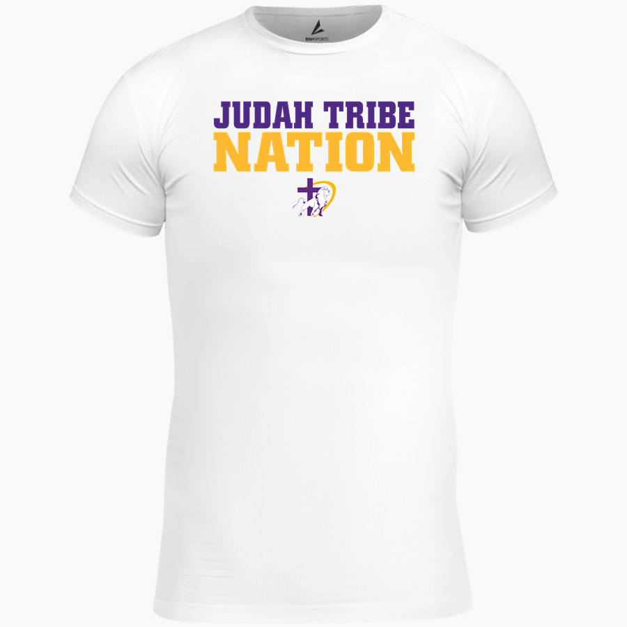 Judah Christian Athletics BSN SPORTS Men's Short Sleeve Compression Top