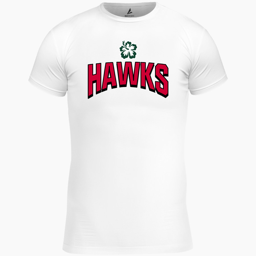 APIS Hawks BSN SPORTS Men's Short Sleeve Compression Top