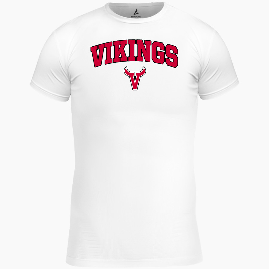 La Jolla Vikings BSN SPORTS Men's Short Sleeve Compression Top