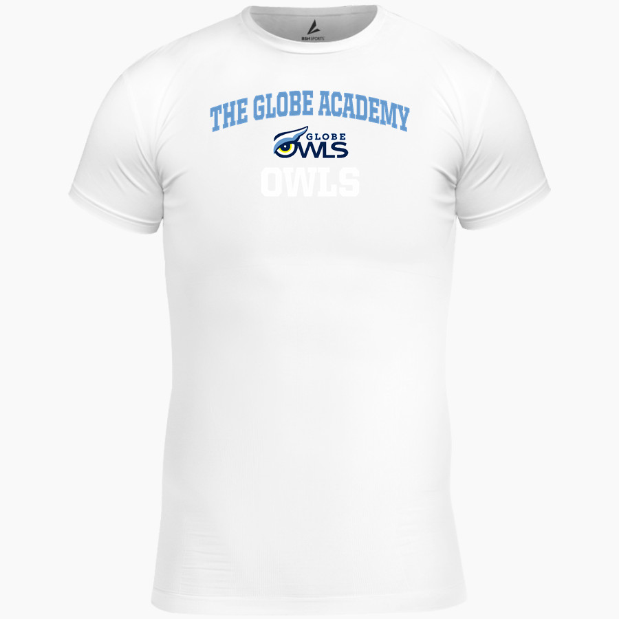 The GLOBE Academy Owls BSN SPORTS Men's Short Sleeve Compression Top