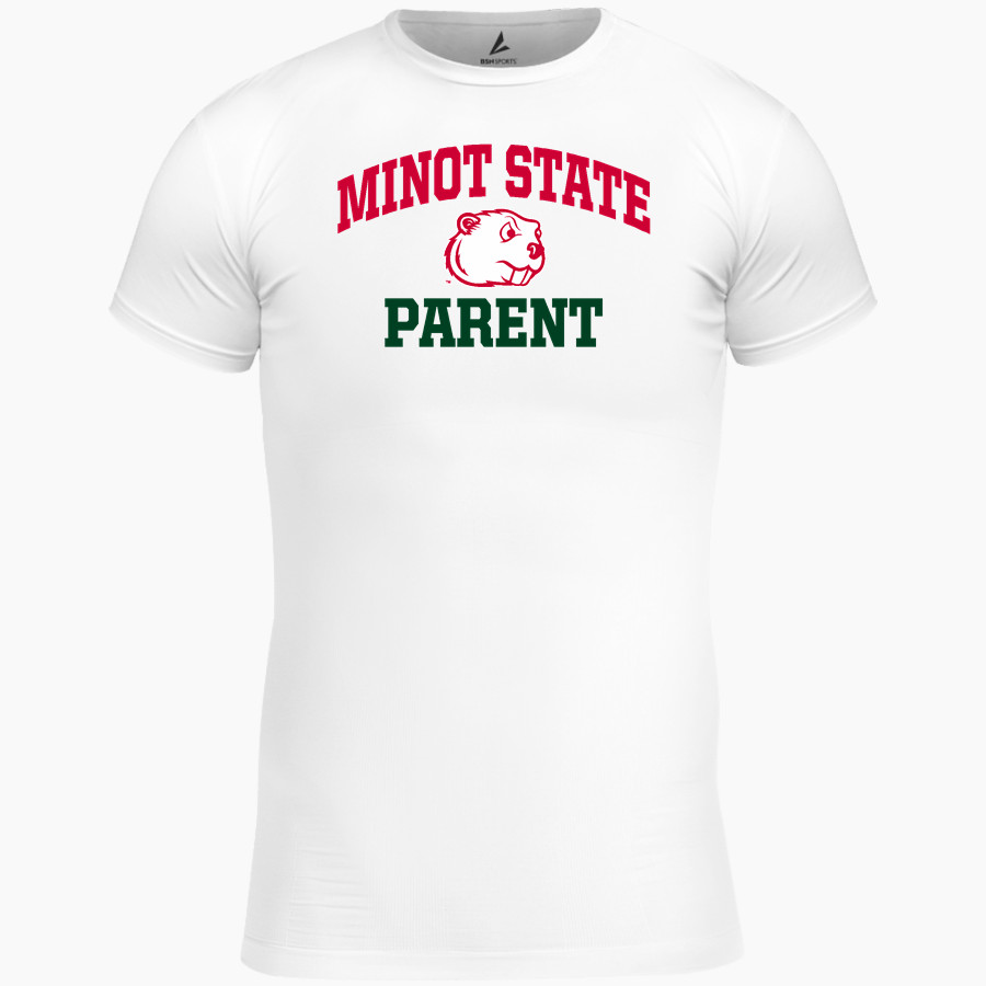 Minot State Beavers BSN SPORTS Men's Short Sleeve Compression Top