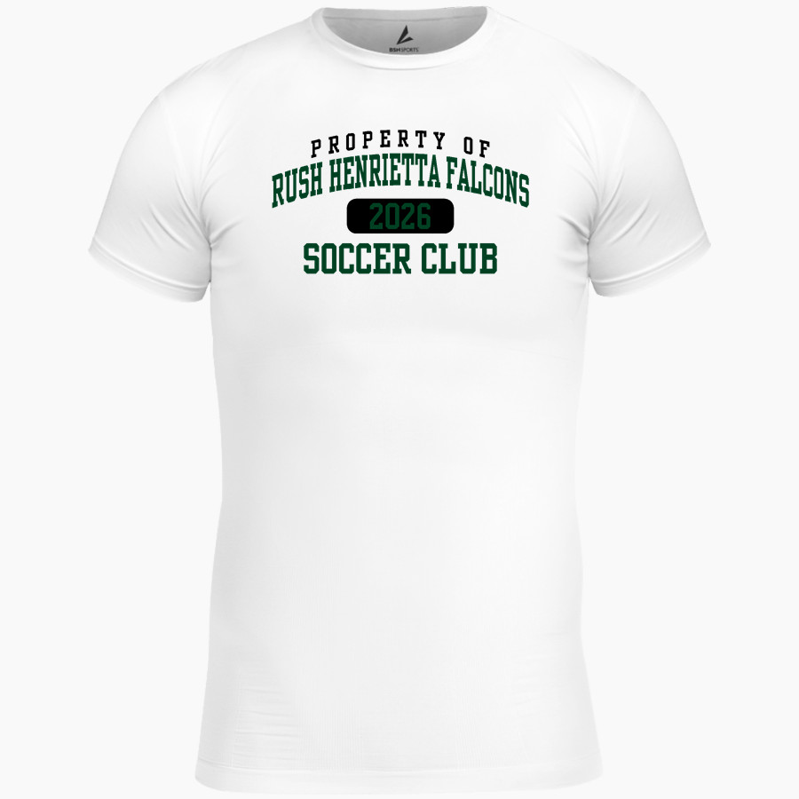 Rush Henrietta Falcons Soccer Club BSN SPORTS Men's Short Sleeve Compression Top