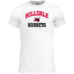HILLDALE HIGH SCHOOL HORNETS <span class="pdp-name-mascot">HILLDALE HORNETS</span> BSN SPORTS Men's Short Sleeve Compression Top Front Thumbnail