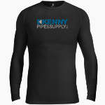 KENNY PIPE & SUPPLY BSN SPORTS Men's Long Sleeve Compression Top Front Thumbnail