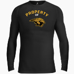 University of Wisconsin-Oshkosh Titans <span class="pdp-name-mascot">University of Wisconsin-Oshkosh Titans</span> BSN SPORTS Men's Long Sleeve Compression Top Front Thumbnail