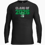 WEST MONONA HIGH SCHOOL SPARTANS BSN SPORTS Men's Long Sleeve Compression Top Front Thumbnail