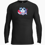 NIAAA - BSN SPORTS Men's Long Sleeve Compression Top Front Thumbnail