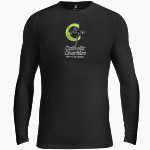 Catholic Charities of Eastern WA Catholic Charities BSN SPORTS Men's Long Sleeve Compression Top Front Thumbnail