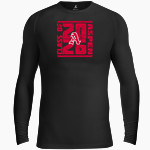 ASPEN HIGH SCHOOL SKIERS <span class="pdp-name-mascot">ASPEN SKIERS</span> BSN SPORTS Men's Long Sleeve Compression Top Front Thumbnail
