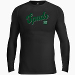 OJAI VALLEY SCHOOL SPUDS <span class="pdp-name-mascot">OJAI VALLEY SPUDS</span> BSN SPORTS Men's Long Sleeve Compression Top Front Thumbnail
