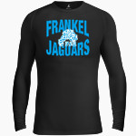 Frankel Jewish Academy Jaguars official sideline store <span class="pdp-name-mascot">Frankel Jewish Academy Jaguars</span> BSN SPORTS Men's Long Sleeve Compression Top Front Thumbnail