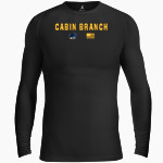 Cabin Branch Bears BSN SPORTS Men's Long Sleeve Compression Top Front Thumbnail