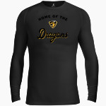 BISHOP O'DOWD HIGH SCHOOL DRAGONS <span class="pdp-name-mascot">BISHOP O‘DOWD DRAGONS</span> BSN SPORTS Men's Long Sleeve Compression Top Front Thumbnail